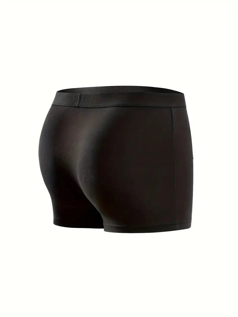 10PCS Men Underwear Black Color Men Underpant High Stretch Boxer Shorts Sexy Men Panties Breathable Men Briefs Plus Size L-4XL