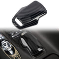 Car Accessories For Chevrolet Corvette C8 2020-2025 ABS Carbon Fiber Style Interior Gear Shift Knob Head Cover Trim 1pcs