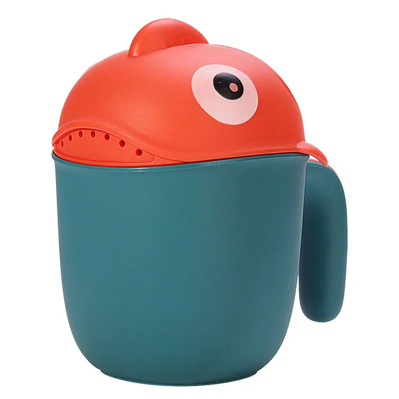 Baby Bath Shampoo Rinse Cup Bath Shower Washing Head Children Bathing Baby Shower Spoons Child Washing Bathroom Accessories
