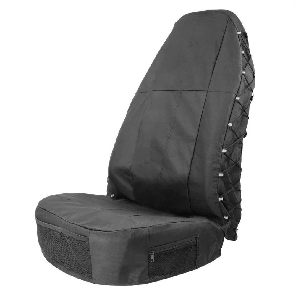Car Front Seat Cover Auto Accessories Elements Personal Protector with Storage Pockets Car Part Ornaments for TIROL