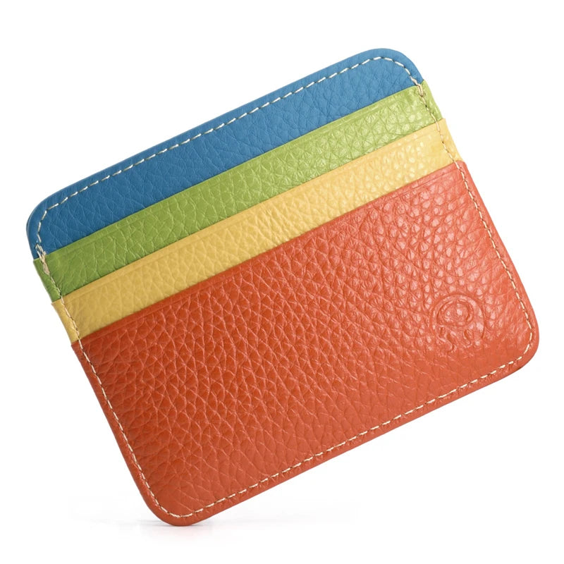 Ultra-thin Credit Card Holder, Wallet, Small Business Card Holder, with 6 Card Slots