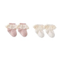 2Pairs/lot Baby Socks For Girls Spring Autumn Lace Princess Floor Newborn Socks Cotton Toddlers Infant Short Sock Anti Slip 0-3Y