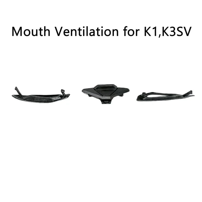 Motorcycle Helmet Accessories for AGV K1 K3 K3SV K5 K5S Capacetes Lining Pad Chin Nose Protector Vent Accesorios Para Moto