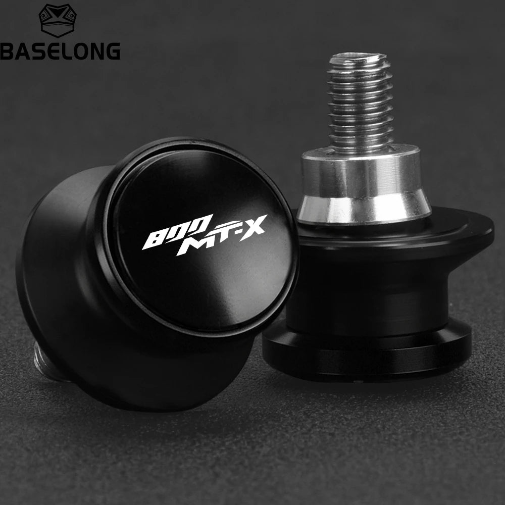 For CF MOTO CFMOTO 800MT-X 800MTX 800 MT-X MTX 800 2024 2025 2026 M10 Motorcycles Aluminum Swingarm Spools Slider Stand Screws