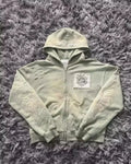 American Y2K New Hip Hop Trend Zipper Hoodie Women Street Casual Loose Joker Vintage Sweatshirt Unisex Fleece Padded Warm Hoodie