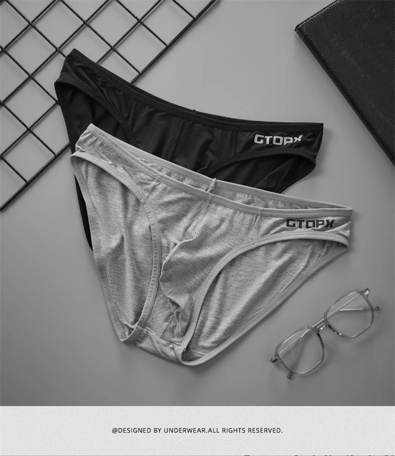 mens sexy underwear hot Low waisted calzoncillos hombres U-shaped pouch sissy gay lenceria sports ropa interior hombre GTOPX MAN