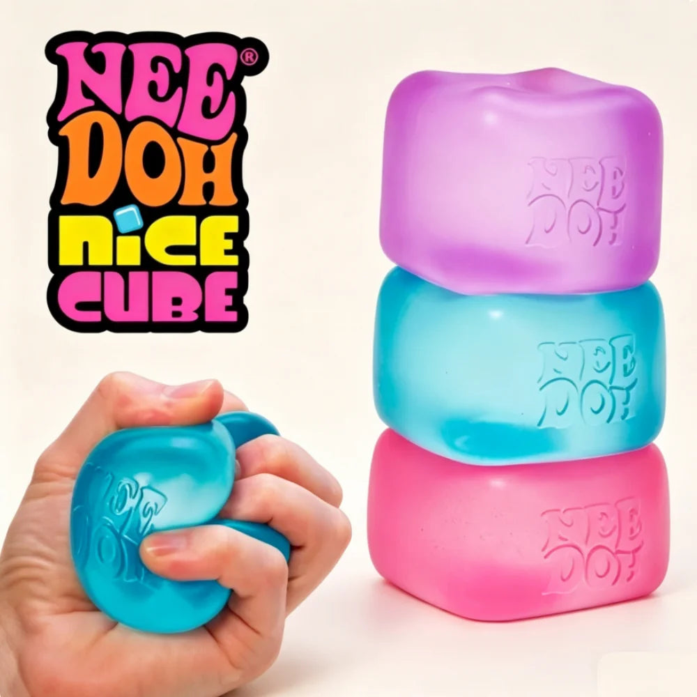 Juguete Sensorial Antiestrés Needoh Nice Cube, Alivia la Ansiedad, Juguete de Escritorio para Adultos y Niños #%