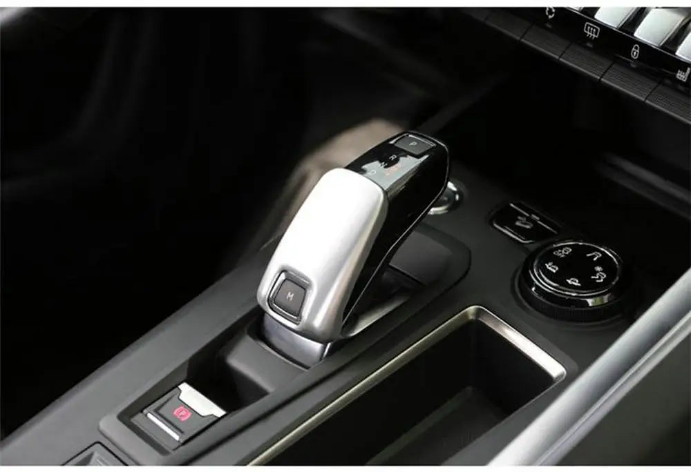 Car Shift Handle Decoration Cover Accessories For Peugeot 3008 5008 GT Citroen C5 Aircross 2017 2018 2019 2020 2021 2022 2023