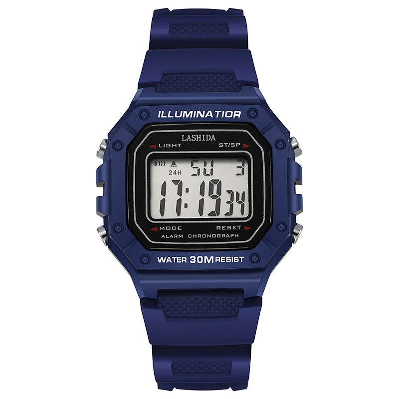 2025 Military Sport Watch Waterproof  LED Digital Watches for Men Fashion Electronic Wristwatch Male Clock Relogios de hombres