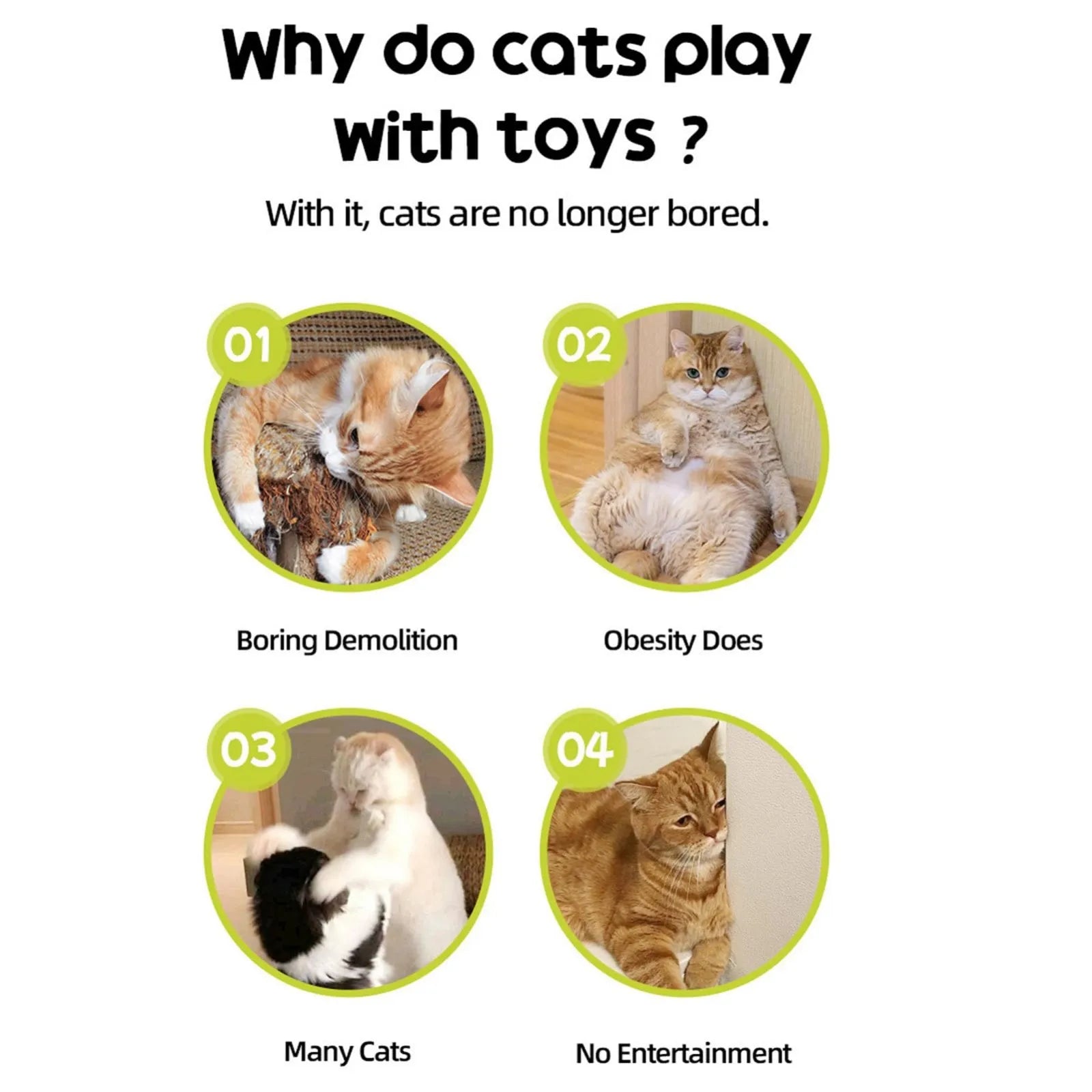 2026 New Electric Interactive Soccer Toy, 3 Inch Toy With Catnip Infused Core, Stimulating Play, Toys With Build, Indoor Toys