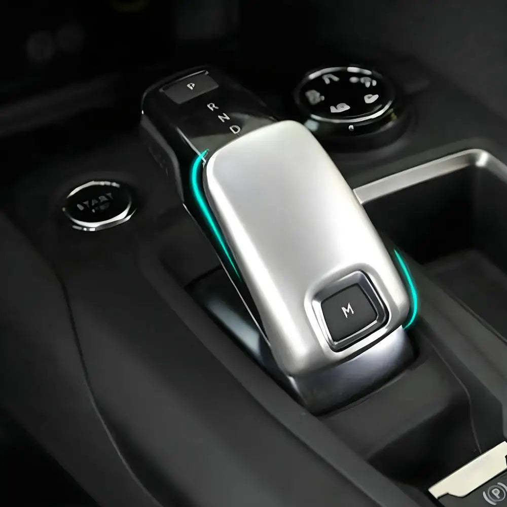 Car Shift Handle Decoration Cover Accessories For Peugeot 3008 5008 GT Citroen C5 Aircross 2017 2018 2019 2020 2021 2022 2023