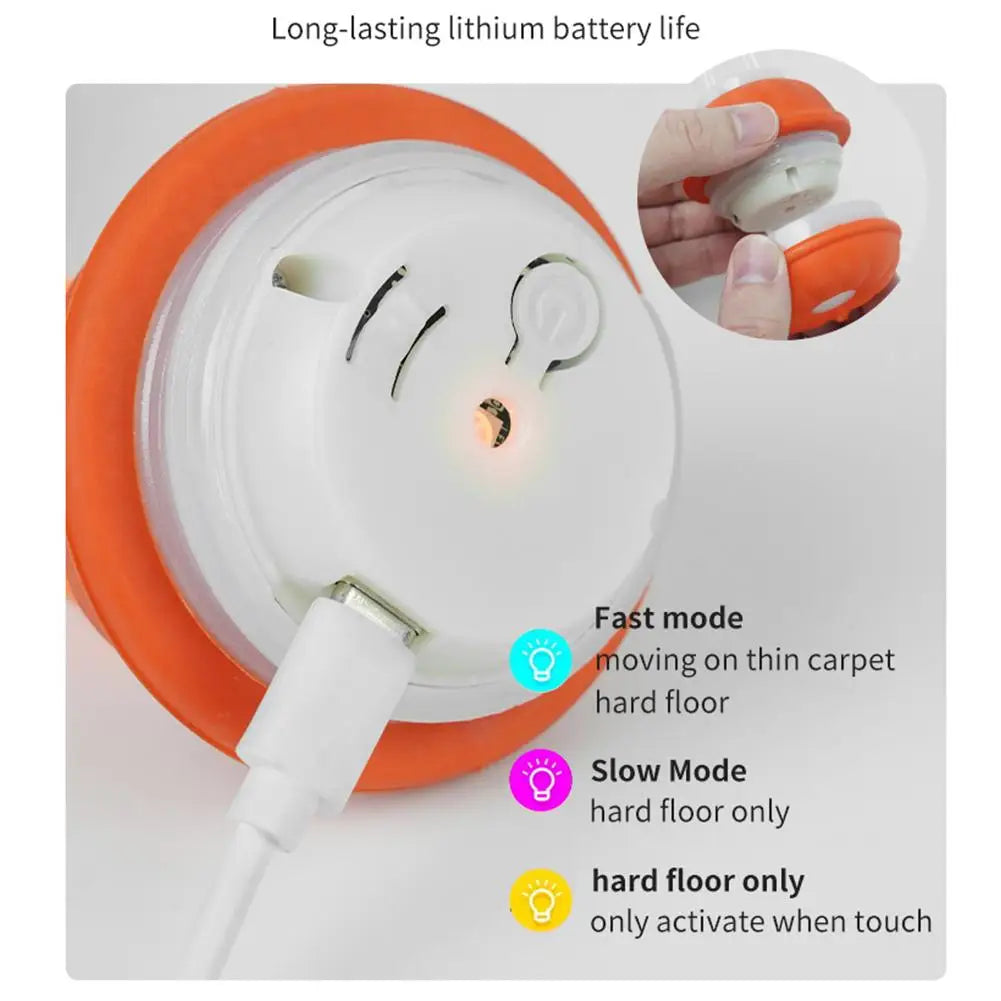 Interactive Dog Toys for Boredom Motion Activated Ball for Small/Medium/Large Dogs USB Rechargeable Dog Toy for Indoor