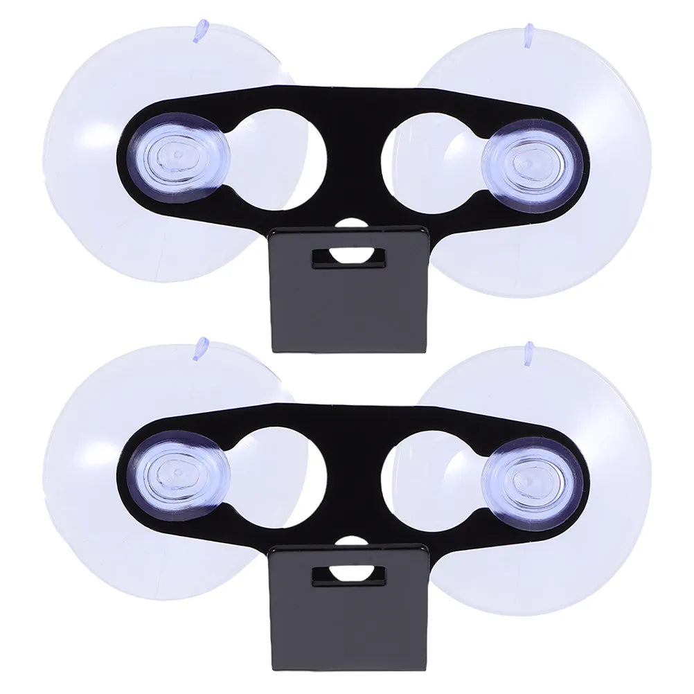 2 Pcs Car Windshield Suction Mount Radar Holder Automotive Bracket Accessories for