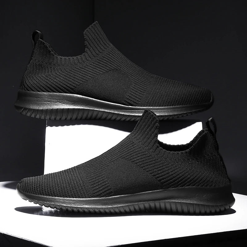 Summer Fashion Men Sneakers Breathable Men Fashion Shoes Slip On Sneakers For Men Cheap Men Loafers Shoes Without Laces