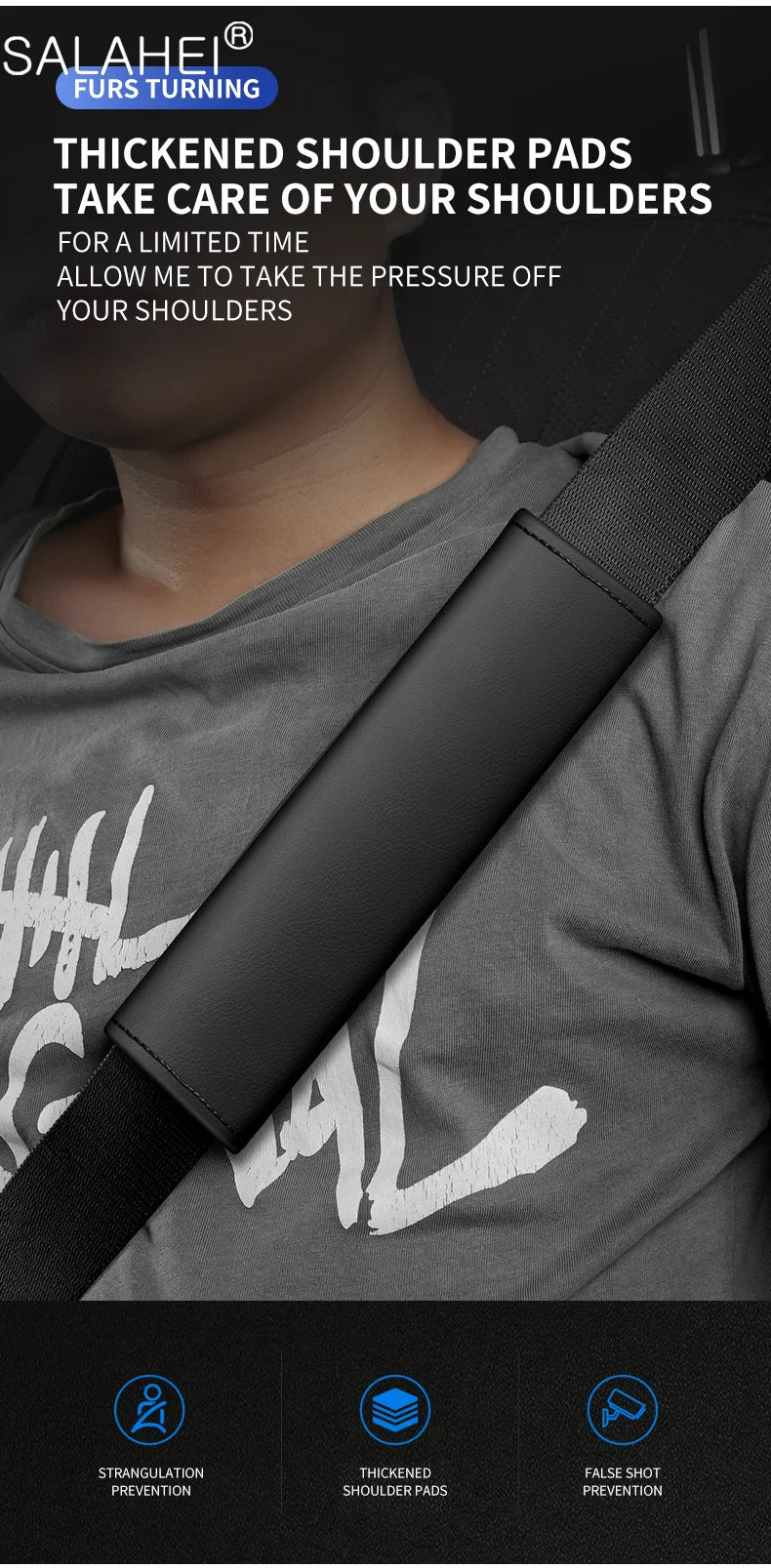Car Interior Seat Belt Protective Cover For Opel Astra Insignia Corsa Zafira Meriva Mokka Vivaro Vectra Antara Accessories