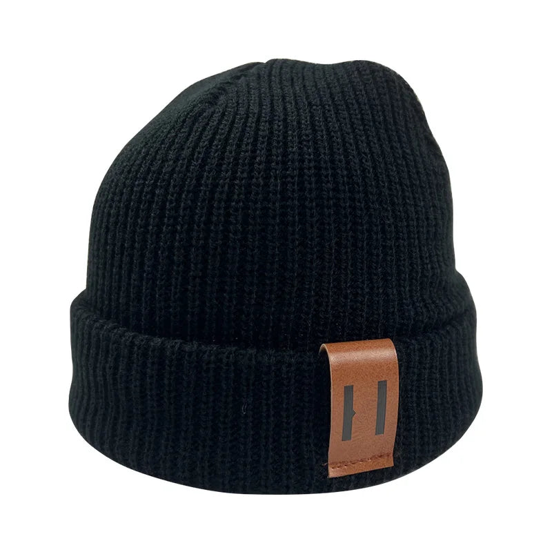 Knit Mother Kids Hat Baby Beanie for Boys Winter Baby Girl Hats Children Cap Infant Bonnet Toddler Accessories 1PC