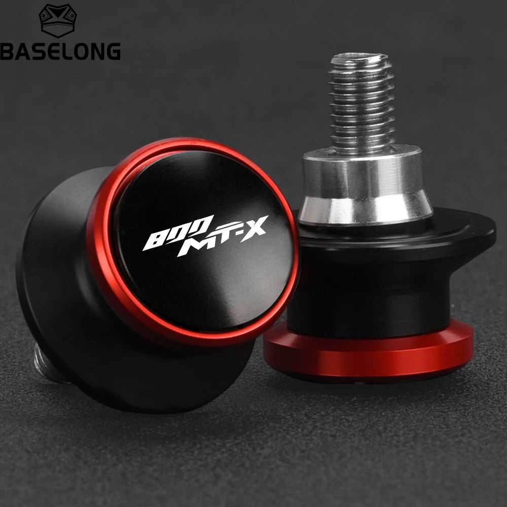 For CF MOTO CFMOTO 800MT-X 800MTX 800 MT-X MTX 800 2024 2025 2026 M10 Motorcycles Aluminum Swingarm Spools Slider Stand Screws