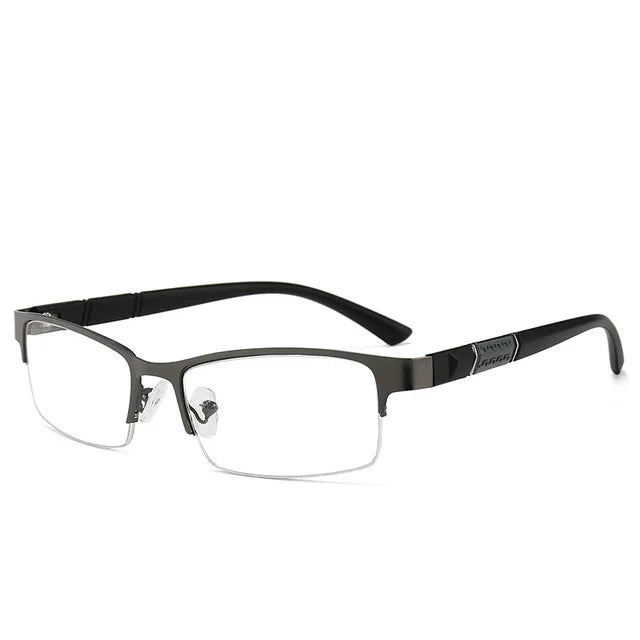 IENJOY Half-frame Reading Glasses Gafas de lectura para hombres High Quality Business Glasses Presbyopic Eyeglasses 1.0 2.0 3.0