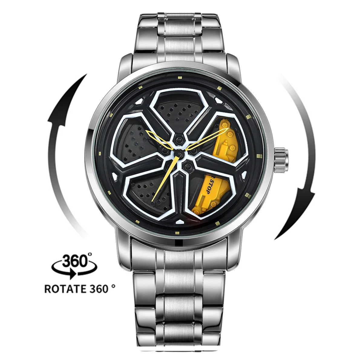 2025 NIBOSI Watches for Men Men Watch Quartz Watch Men Fashion Spinning Supar Car Wheel Watches for Men Relogio Masculino