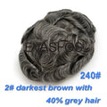 Invisible Knots Men Capillary Prosthesis Wig For Men 0.03mm Ultra Thin Skin Hair Replacement Men Toupee Natural Hair System Men