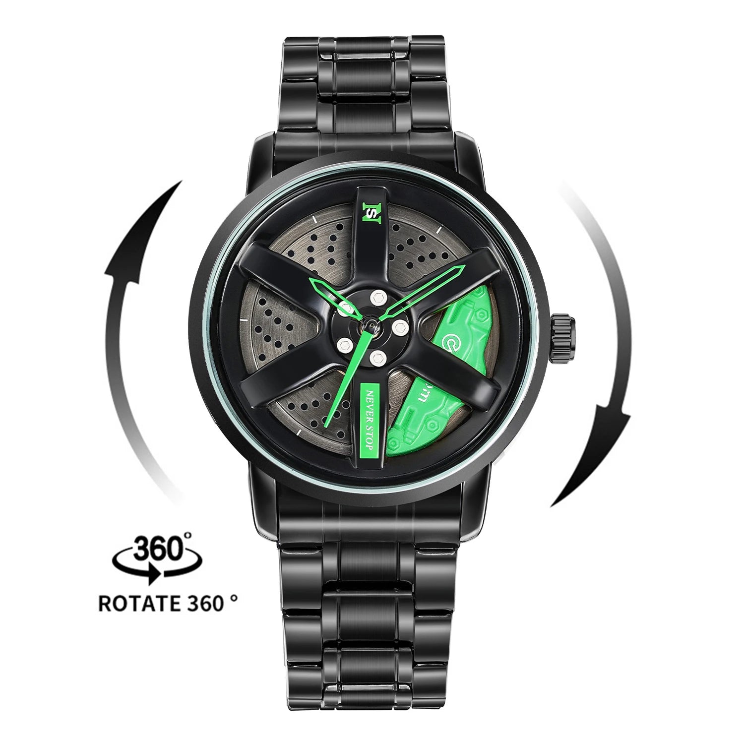 2025 NIBOSI Watches for Men Men Watch Quartz Watch Men Fashion Spinning Supar Car Wheel Watches for Men Relogio Masculino