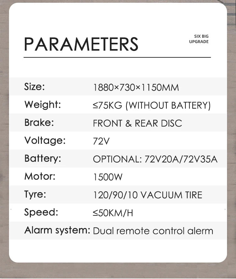 Customized Electric Motorcycle 3000W New Design Electric Streetbikes Scooter 60km/h Electric Supermoto Moped