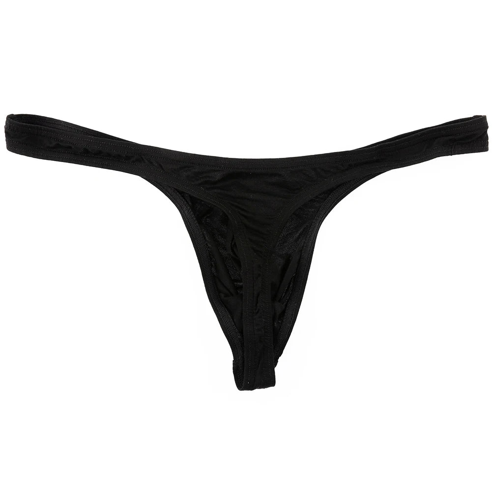 Men Underwear Breathable Thongs And G Strings Brave Person Male Panties Modal Bikinis Tangas Hombres