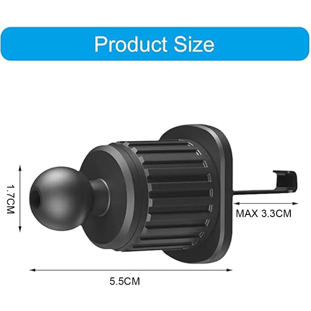 Car Phone Holder Bracket Accessories Interior Auto Air Outlet Cellphone Support Parts Phone Stand Base Fixing Clip
