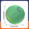 Interactive Smart Dogs Toys Balls - USB Automatic Moving Bouncing Ball for Puppy to Large dog-Electronic Pets Ball Birthday Gift