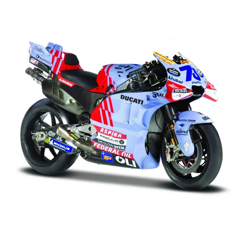 Maisto 1:18 Gresini Racing 2024 Moto Model GP Motorcycle Toy 93# Marc Marquez 73# Alex Motorbike Static Models