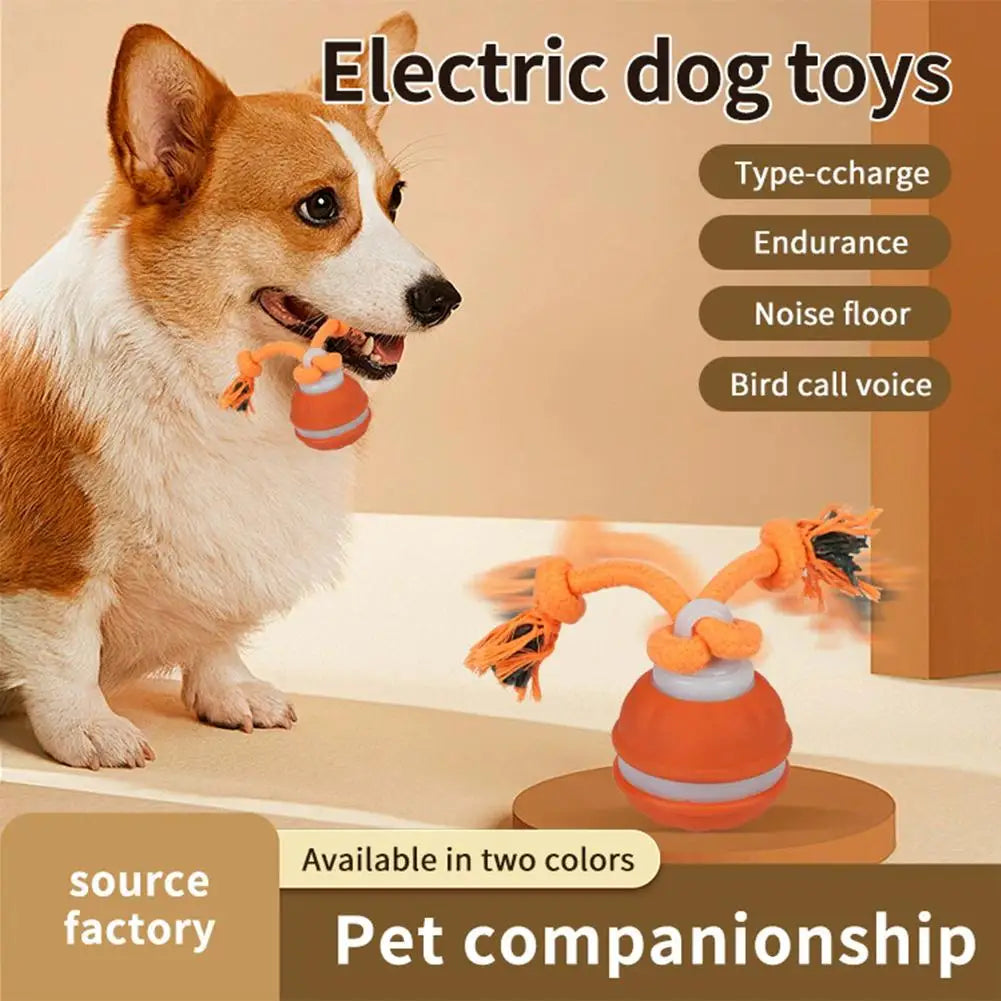 Interactive Dog Toys for Boredom Motion Activated Ball for Small/Medium/Large Dogs USB Rechargeable Dog Toy for Indoor