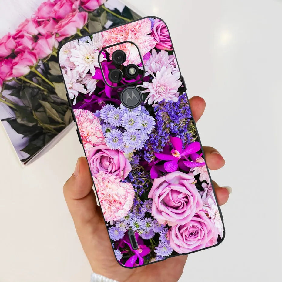 Fashion Phone Case For Motorola Moto E7 / Moto E7 Plus / Moto E7 Power / Moto E7i Power Soft SIlicone TPU Back Cover Bumper