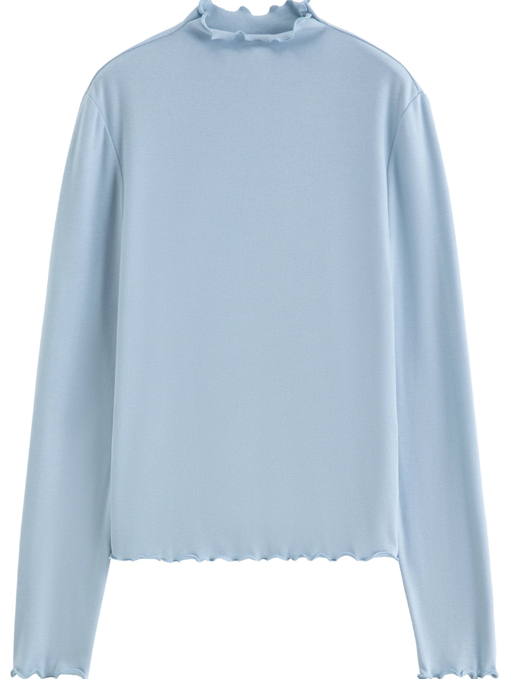 DUSHU Self-Heating Wool T-shirts Half-High Collar Soft Knit  Women's Longline Bralette Fall Winter Curvy Solid Color Pullovers