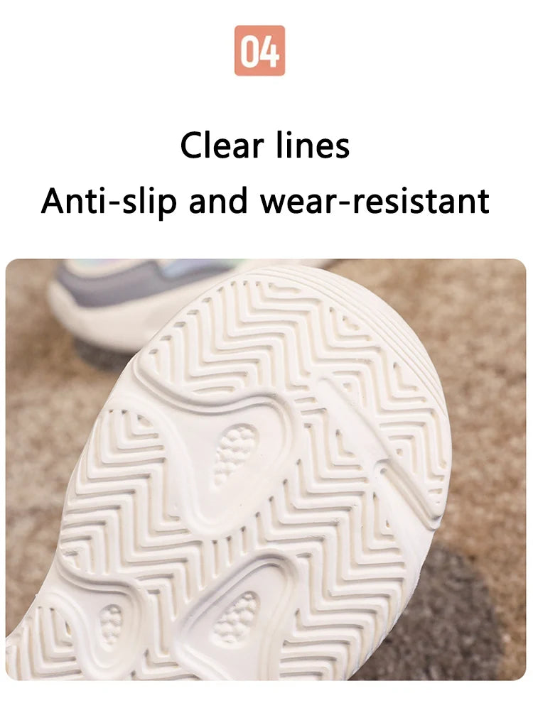 Fashion Children Shoes Girls Sneakers School Sports Summer Mesh Breathable For Kids Tennis Casual Shoes
