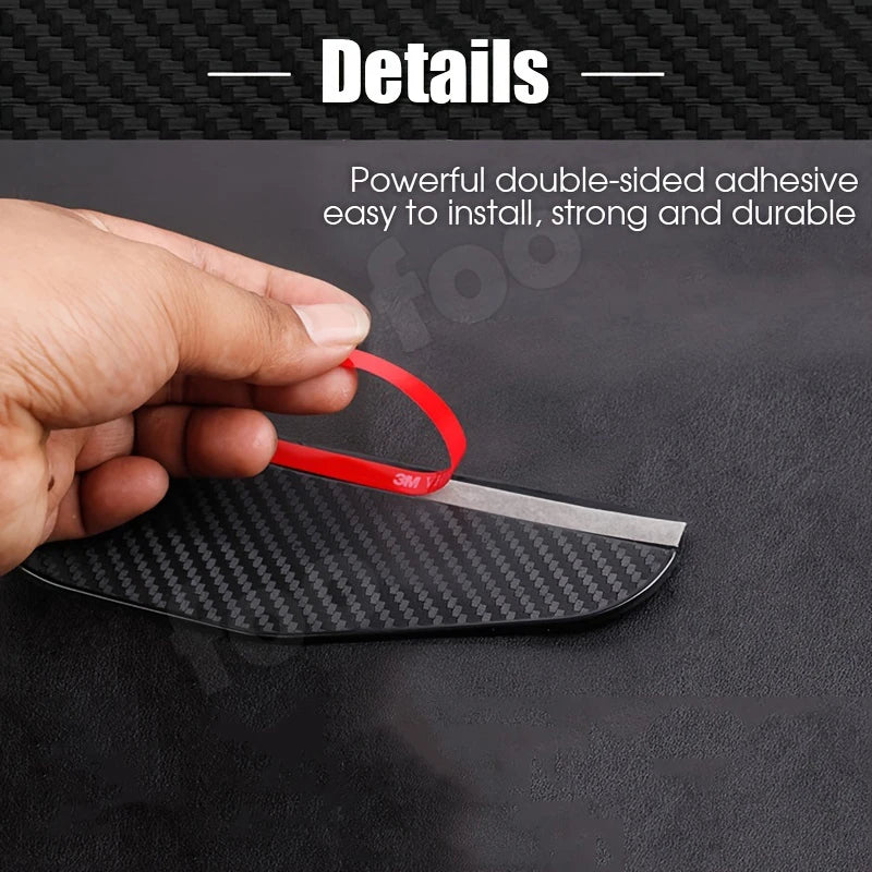 Car Rearview Mirror Eyebrow Rainproof Cover Accessories For Chevrolet Onix Cruze Silverado Impala Equinox Malibu Tahoe Cobalt