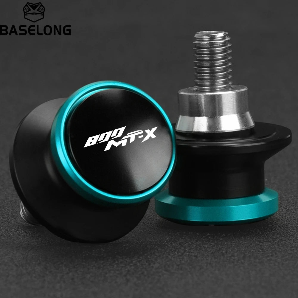 For CF MOTO CFMOTO 800MT-X 800MTX 800 MT-X MTX 800 2024 2025 2026 M10 Motorcycles Aluminum Swingarm Spools Slider Stand Screws