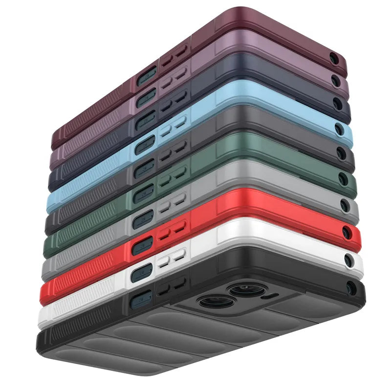 For Motorola Moto G06 Case Motorola Moto G06 Cover Shockproof Anti-fingerprint TPU Silicone Phone Cover For Motorola Moto G06