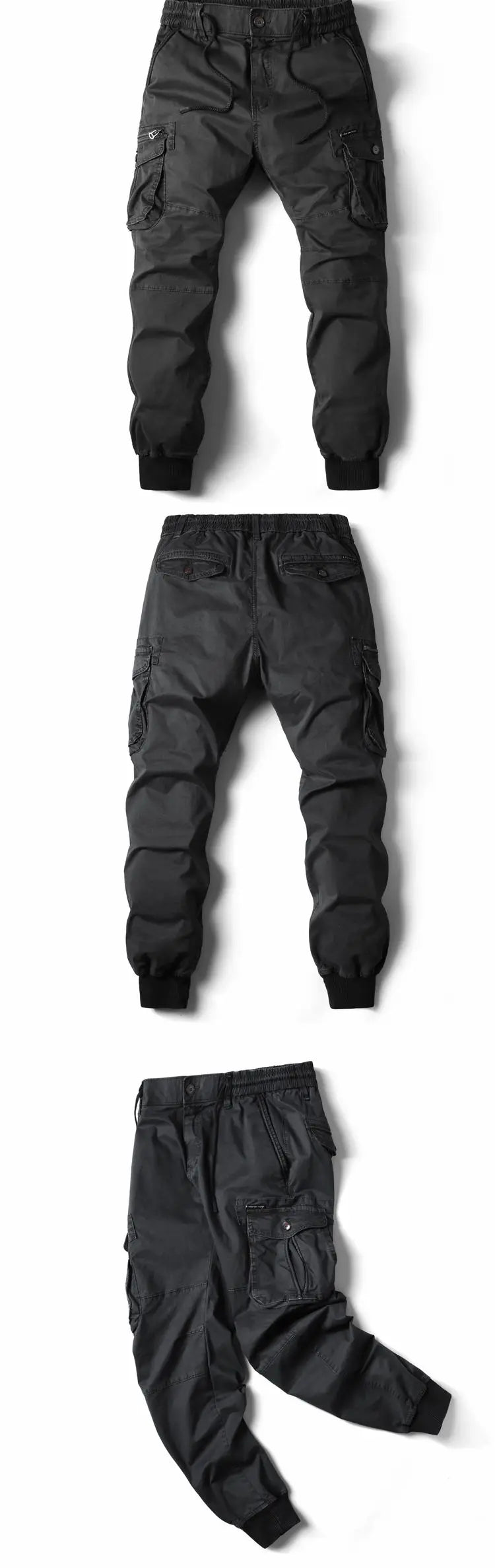 Men Military Tactical Pants Men Washed Overalls Men Beam Pants Male Streetwear Casual Cargo Pants for Men Trousers