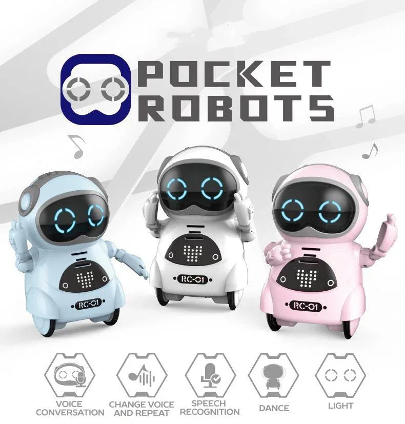 Electronic Toy Robot Smart AI Desktop Pet Emotional Intelligent Companion Touch Intractive Toys Adult Robots Fun Gifts