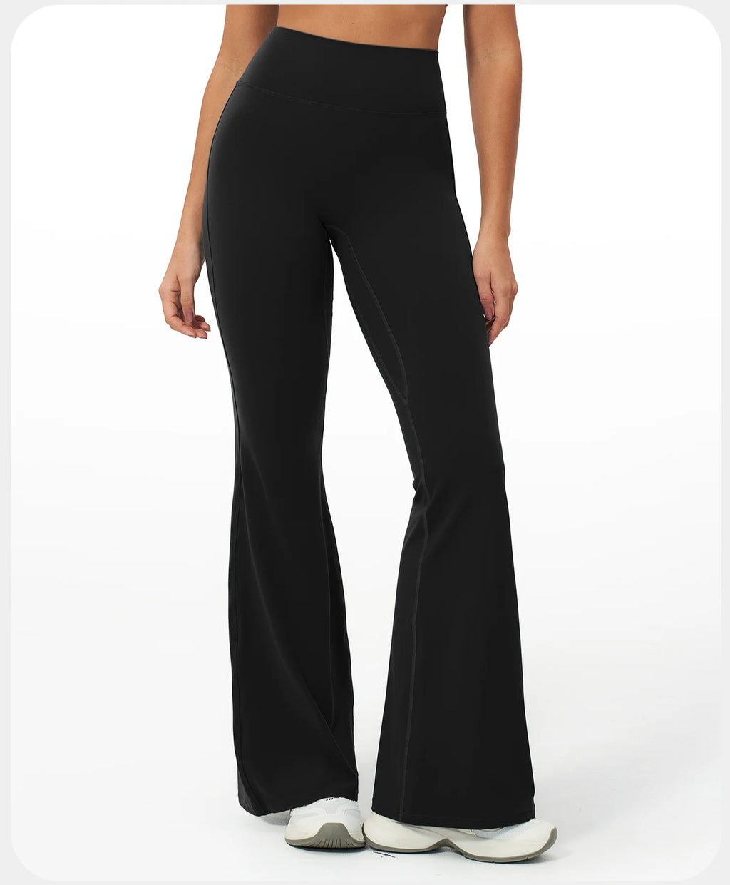 Yoga Flared Pants Women Fitness Bell Bottom Running Cycling Flared Trousers Sports Pants Female High Waist Wide Leg Yoga Pants