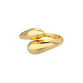 Rings for Women Stainless Steel Rings Classic Gold Color Adjustable Rings Wedding Aesthetic Jewelry Gift Anillos Para Hombres