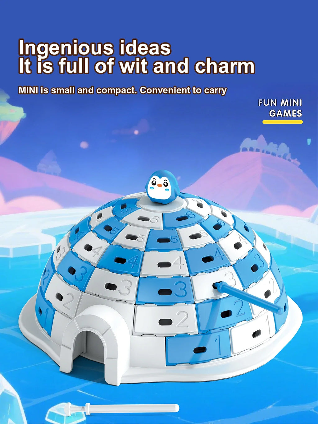 Children's Ice Breaking Challenge Toys Puzzle Hands on Brainstorming Desktop Games Parent Child Interaction Gifts