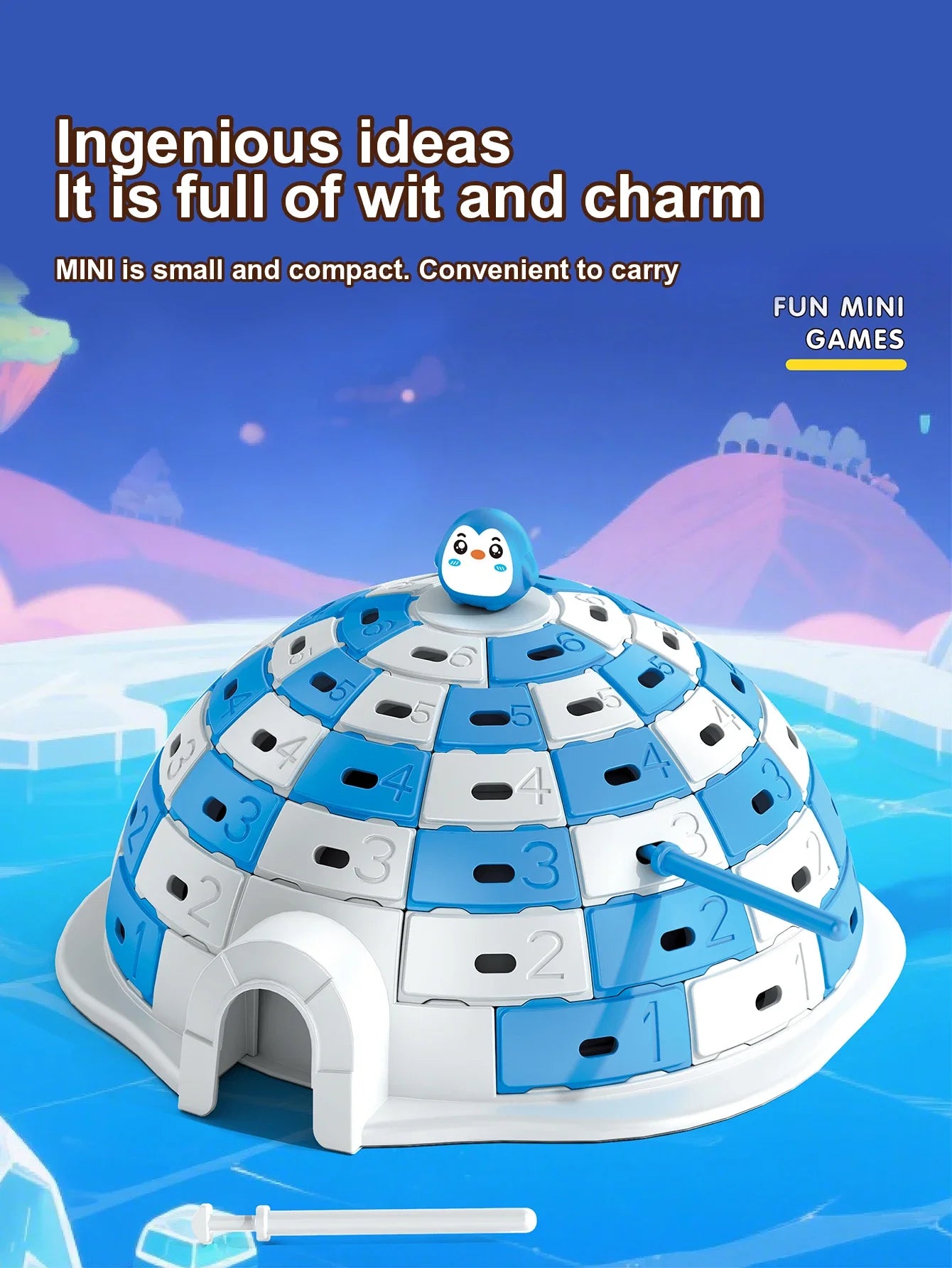 Children's Ice Breaking Challenge Toys Puzzle Hands on Brainstorming Desktop Games Parent Child Interaction Gifts