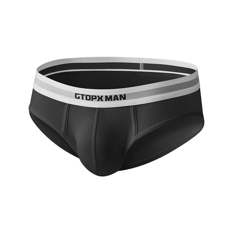 Calzoncillos hombres U convex Low waist gay Boxers mens sexy underwear thin Threaded fabric sport ropa interior hombre GTOPX MAN