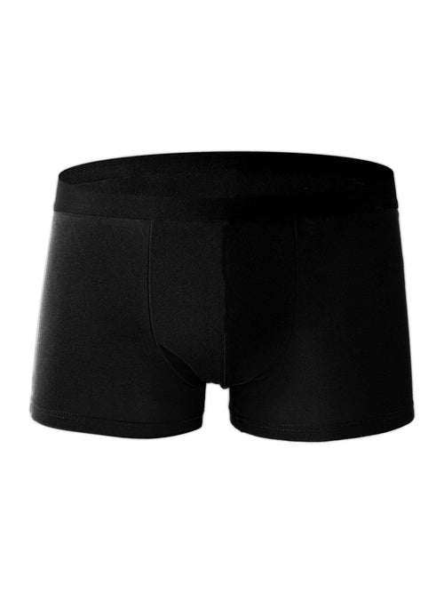 10PCS Men Underwear Black Color Men Underpant High Stretch Boxer Shorts Sexy Men Panties Breathable Men Briefs Plus Size L-4XL