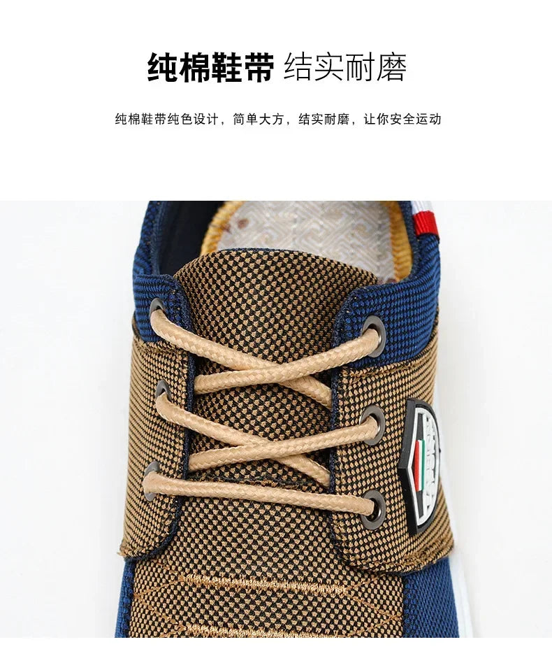 Men's Casual Canvas Shoes Fashion Soft Sole Driving Shoes 2024 Designer Men Shoes Plus Size Comfortable  Sneaker Zapatos Hombres