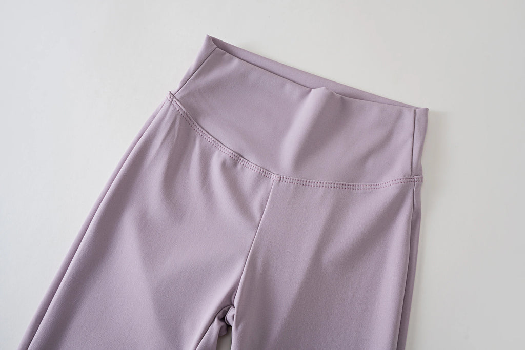 Girls Flared Pants High Waist 2024 Yoga Leggings Teenagers Stretch Elastic Waistband Kids Sportswear Trousers Autumn Spring
