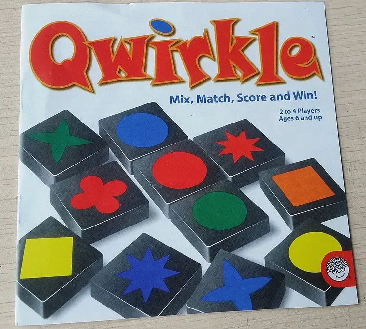 Hot Children's Educational Toys Qwirkle Wooden Chess Parent-child Interactive Games Kids Adult Hobbies Gifts Learning Toys Play