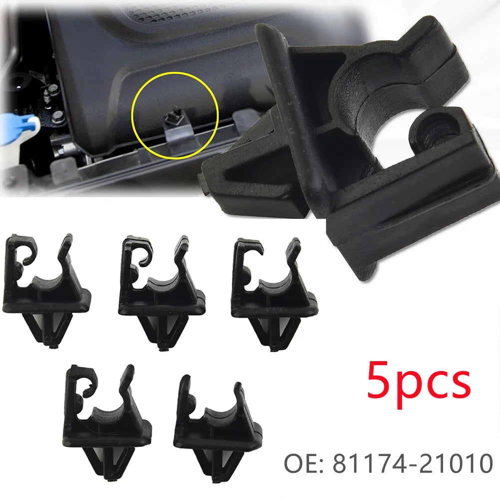 5pcs Hood Bonnet Rod Support Prop Stay Clip Clamp For KIA  For Sportage Ceed  For Carens Automotive Interior Accessories