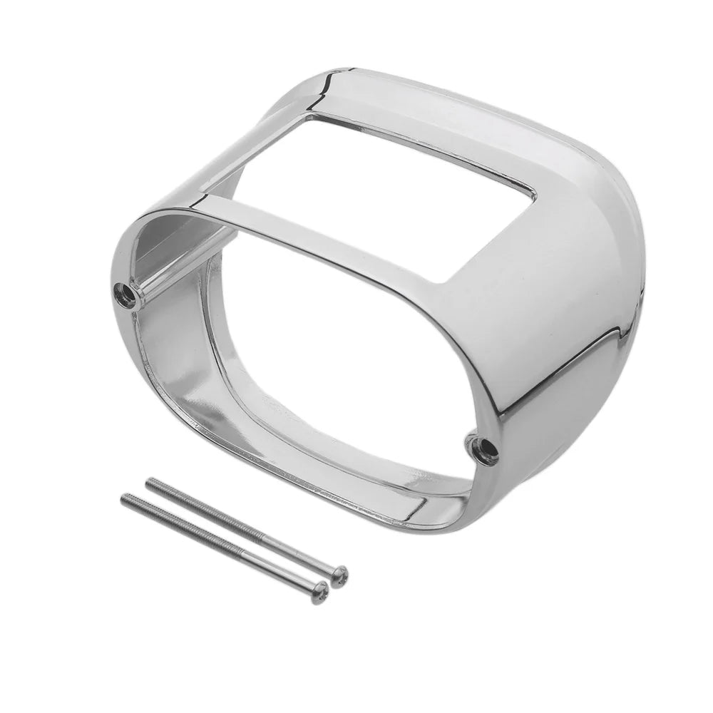 Motorcycle Accessory 1PCS Tail Light Collar Chrome ABS Plastic For Harley Softail except FXSTD 05-08 FLSTN and FLSTS 1996-2008